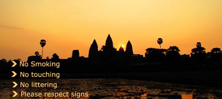 Angkor Visitor Code of Conduct 